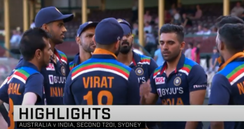 india vs australia highlights 2nd t20 2020